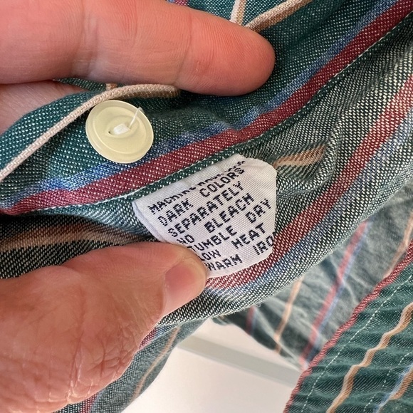 Vintage Ralph Lauren Country Cotton Oversized Casual Button Down / XLarge - Picture 5 of 8